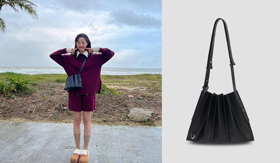 【アイドル MOMOLAND ヨヌ】インスタグラム@cholelxxlxx_Modern Pleats S Black