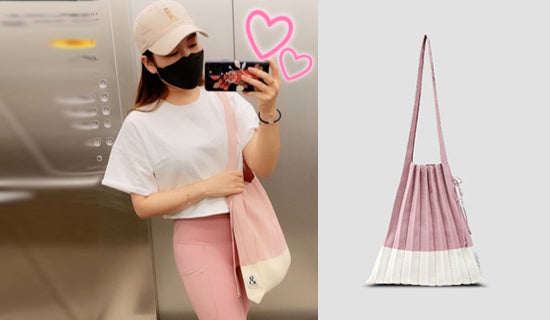 【歌手 ソン・ガイン】インスタグラム @songgain_Lucky Pleats Knit M Mix Strawberry Milk