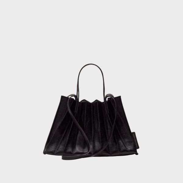 ラッキープリーツキャンバスコーテッド(S) マットブラック