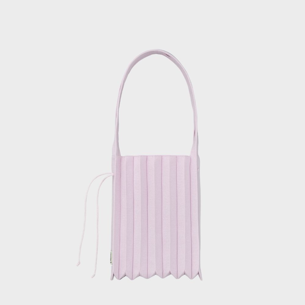 ラッキープリーツニットスターリー(M) ロザラインピンク