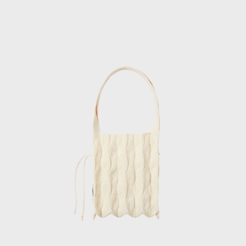 ラッキープリーツニットプレッツェル(S) バニラ