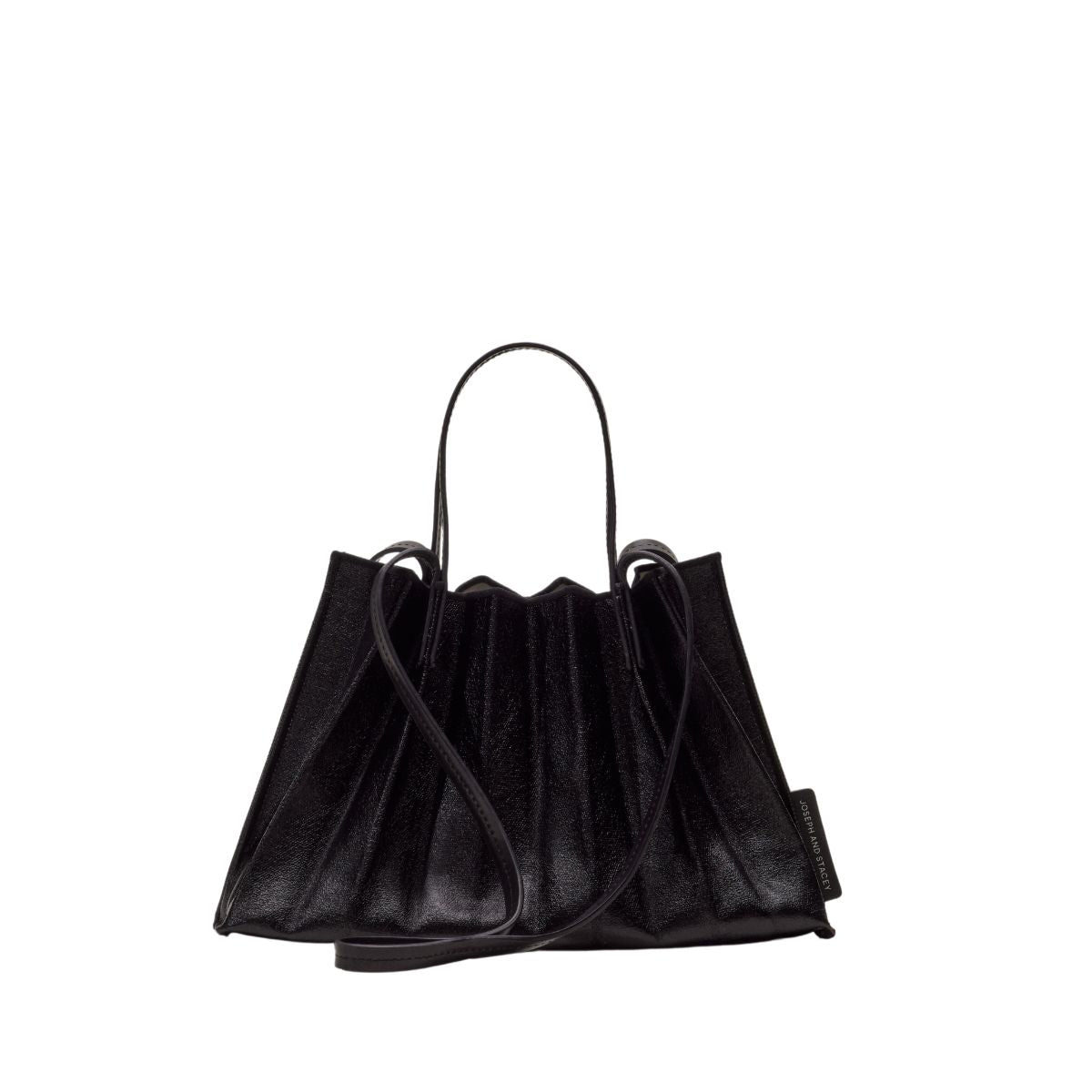 ラッキープリーツキャンバスコーテッド(S) マットブラック