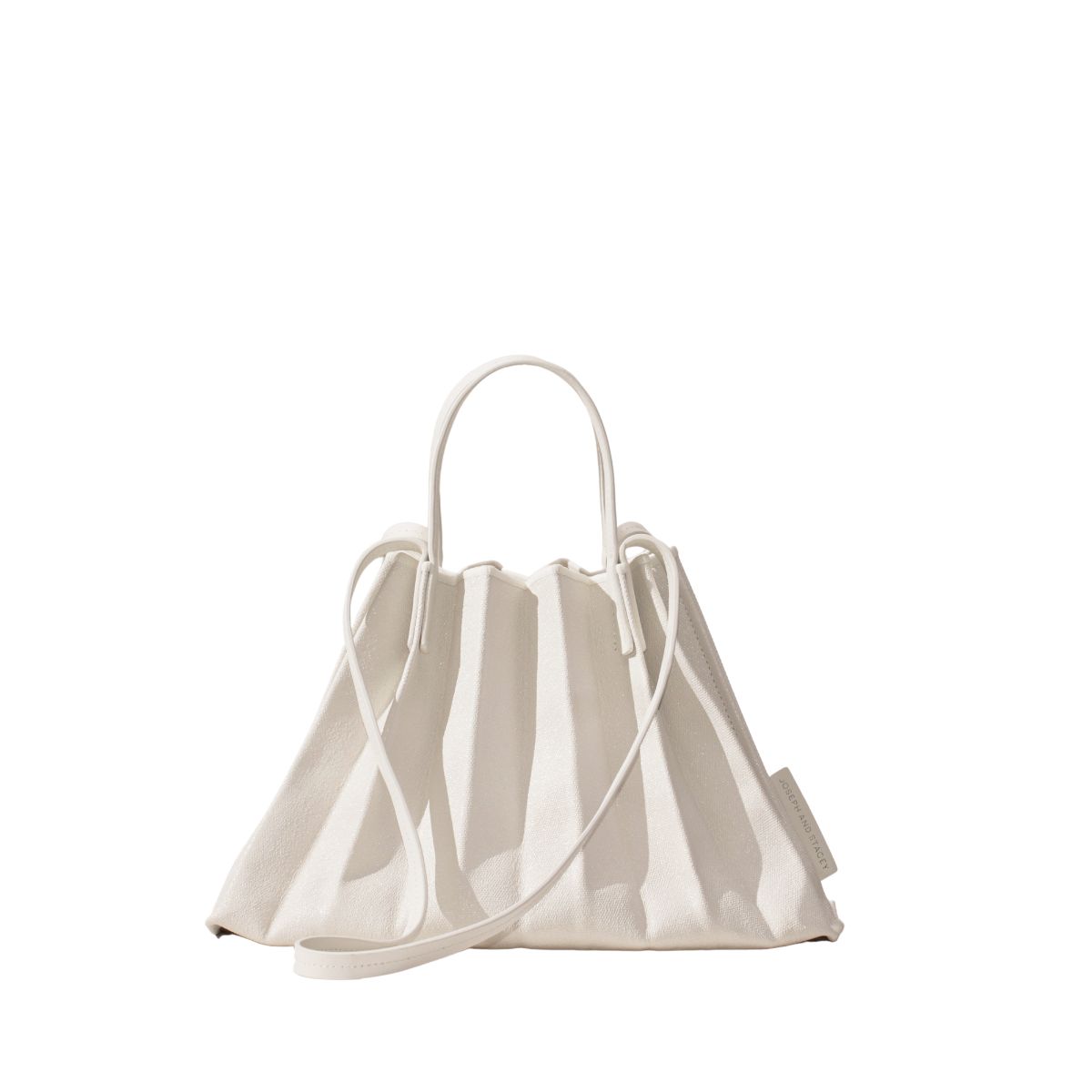 ラッキープリーツキャンバスコーテッド(S) クリーム