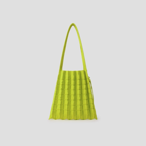 ラッキープリーツニットフィオーリ(M) ライム