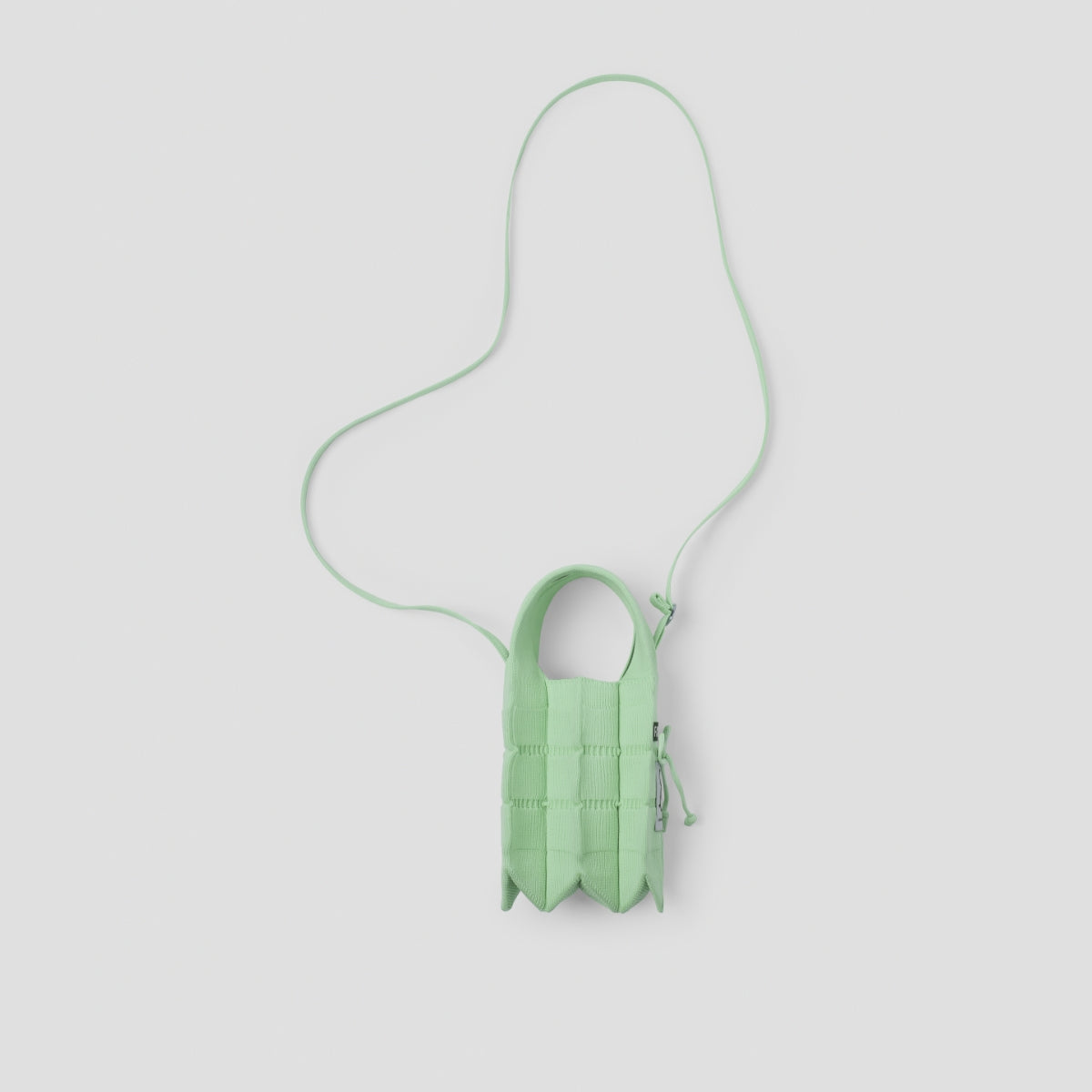 ラッキープリーツニットミ二クロスフィオーリ ナイルグリーン