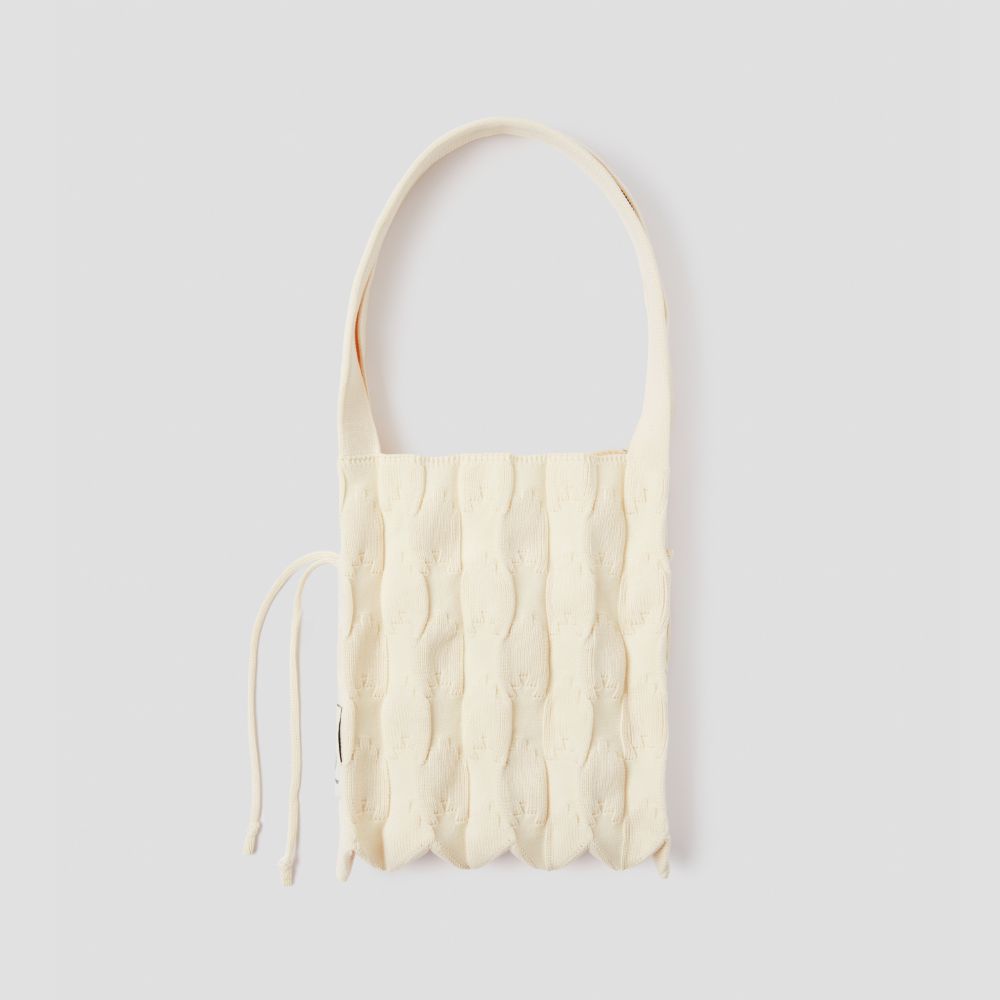 ラッキープリーツニットプレッツェル(S) バニラ