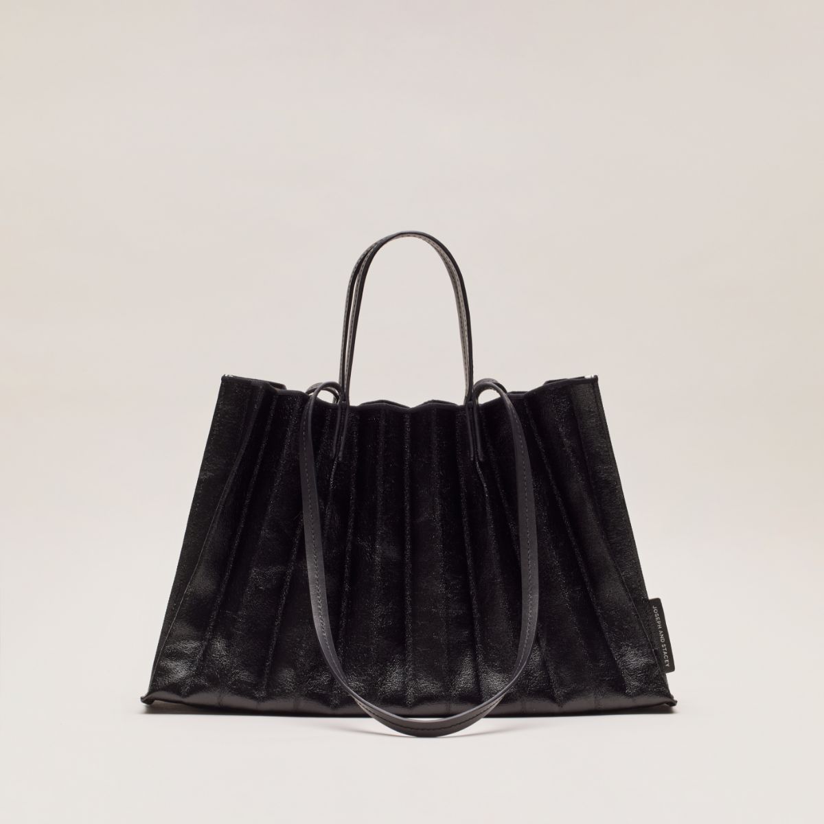 ラッキープリーツキャンバスコーテッド(L) マットブラック