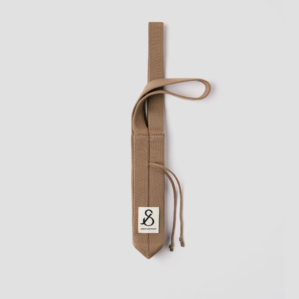 ラッキープリーツニット(S) メルティングチョコ