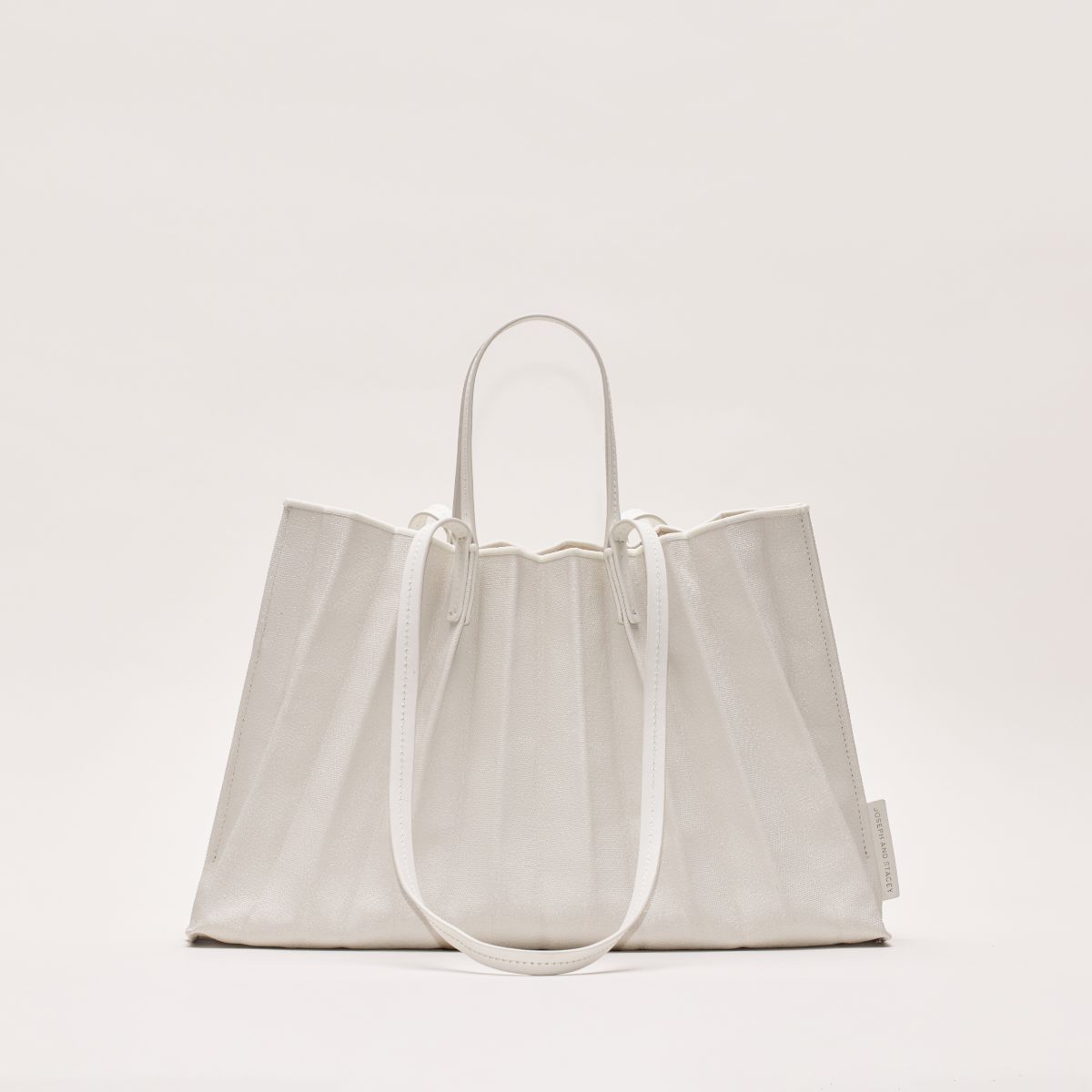 ラッキープリーツキャンバスコーテッド(L) クリーム