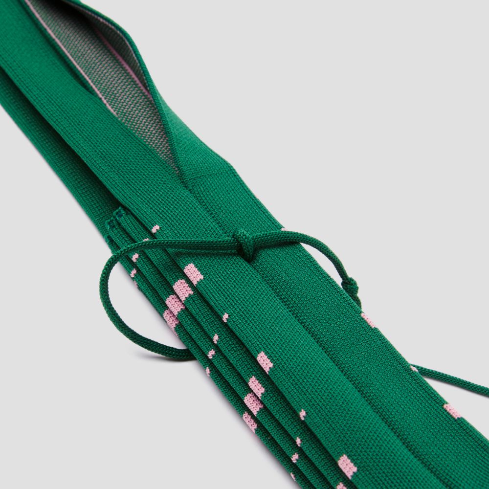 ラッキープリーツニットグリッド(S) カクタス