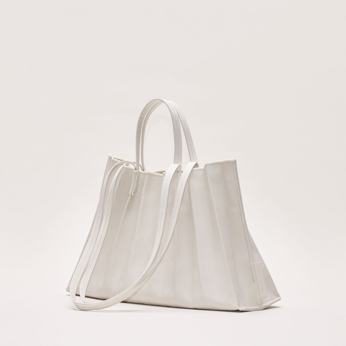 ラッキープリーツキャンバスコーテッド(L) クリーム