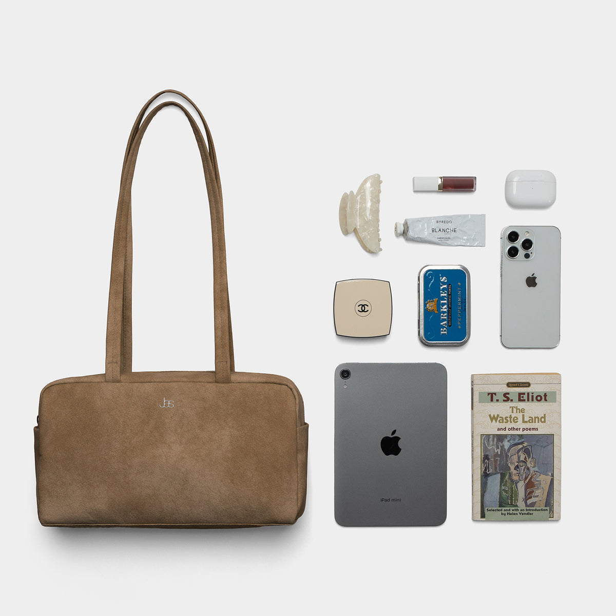 JAS Box Bag ラテ