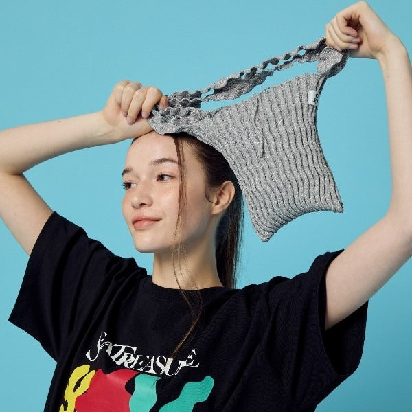 ブロウフロー ニットフリル スターリー (S) <br>プラチナ