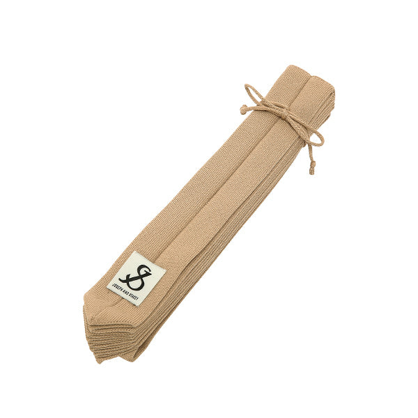 ラッキープリーツニット(M) ヘーゼルナッツベージュ