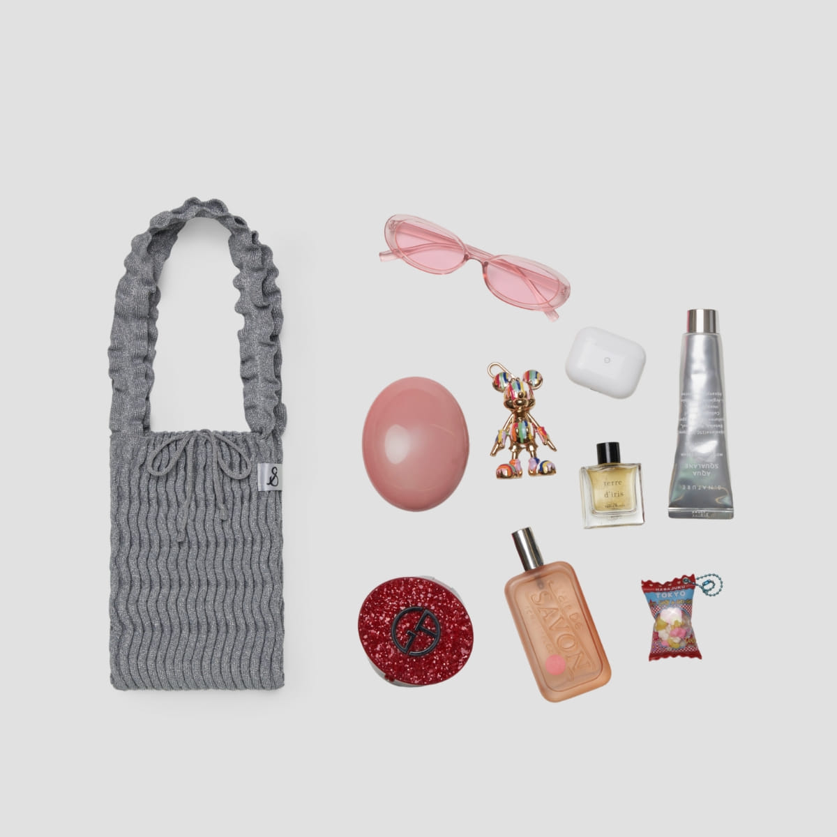 ブロウフロー ニットフリル スターリー (S) <br>プラチナ