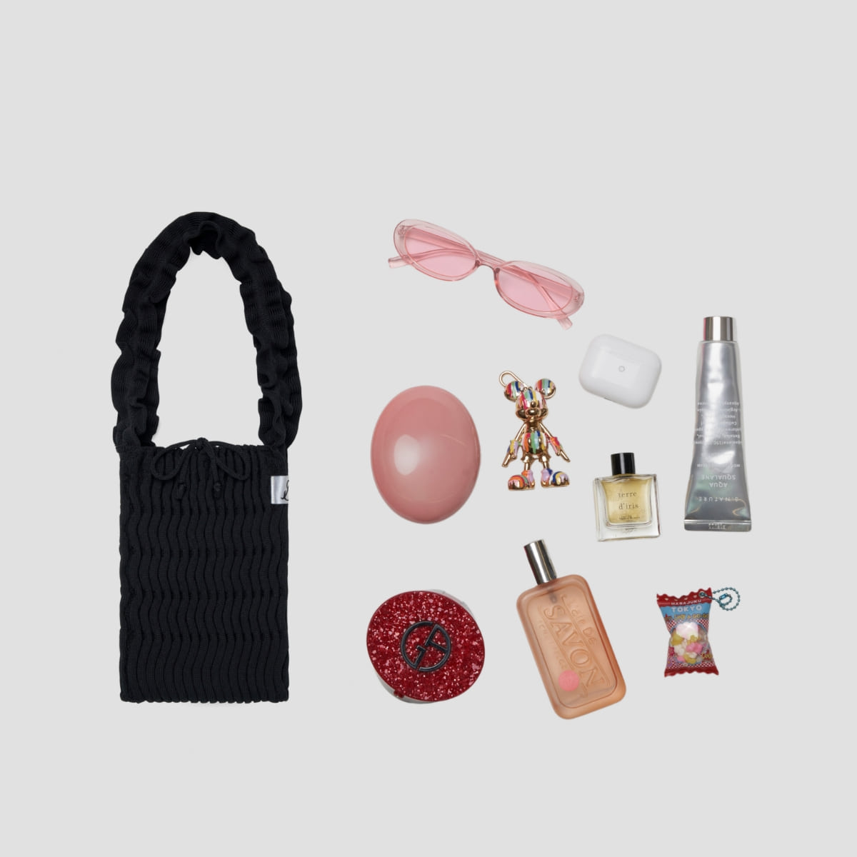 ブロウフロー ニットフリル (S) リッチブラック