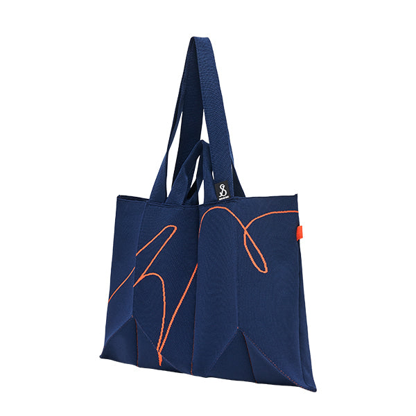 ラッキープリーツニット SOC (XL) クロマネイビー