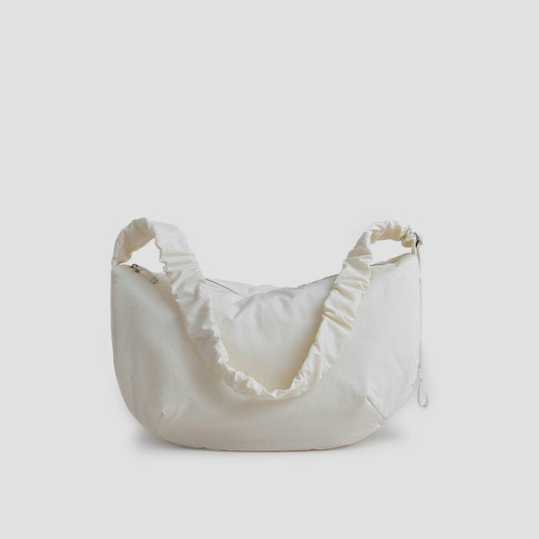 デイリーシャーリングバッグ(L)クリーム