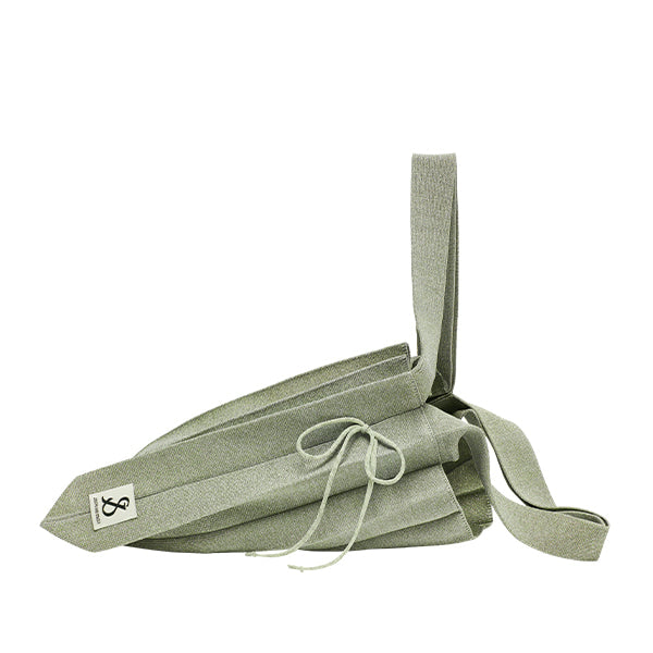 ラッキープリーツニットスターリー(L) ポンドグリーン