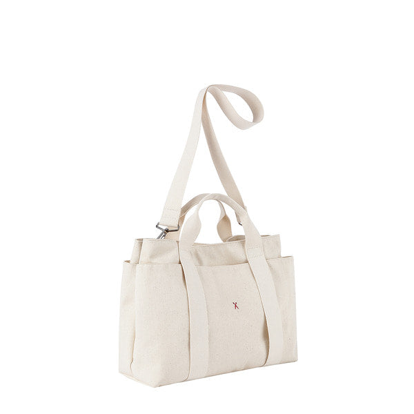 ステイシーデイトリップ トートキャンバス(M) アイボリー_アイボリー