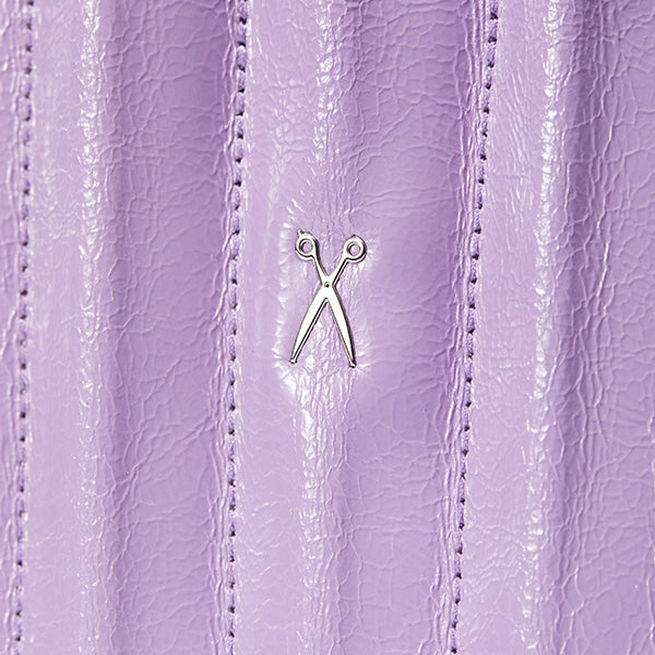 ラッキープリーツフォンバッグ チョークバイオレット