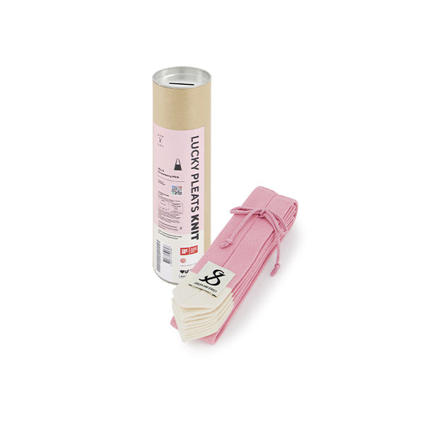 ラッキープリーツニットミックス(S) ストロベリーミルク