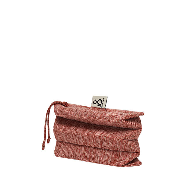 ラッキープリーツポーチ(S) ボヘミアンガーネットピンク