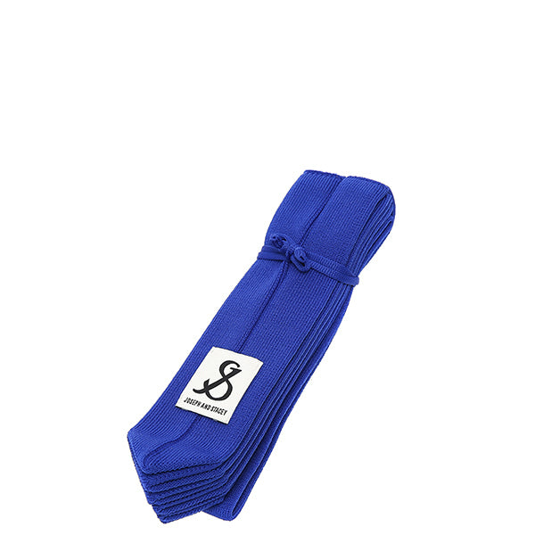 ラッキープリーツニット(S) ロイヤルブルー