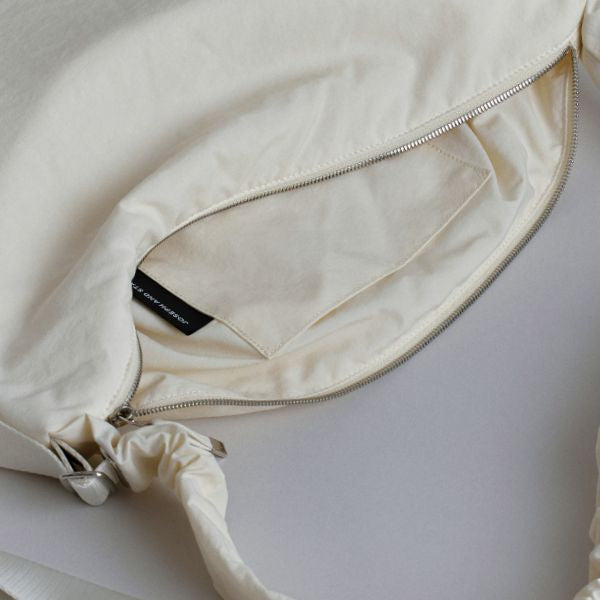 デイリーシャーリングバッグ(M)クリーム