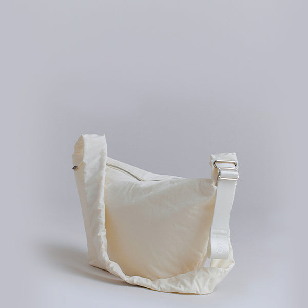 デイリーシャーリングバッグ(M)クリーム