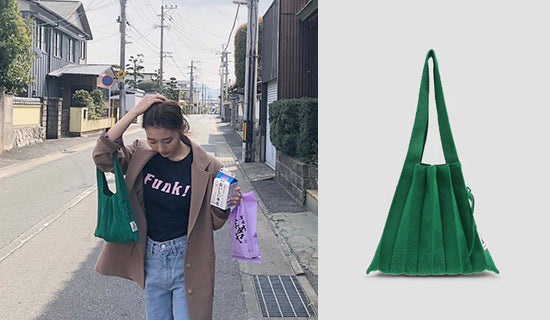 【女優 チョン・ダビン】インスタグラム @jungdabiny_Lucky Pleats Knit S _ Jelly Green