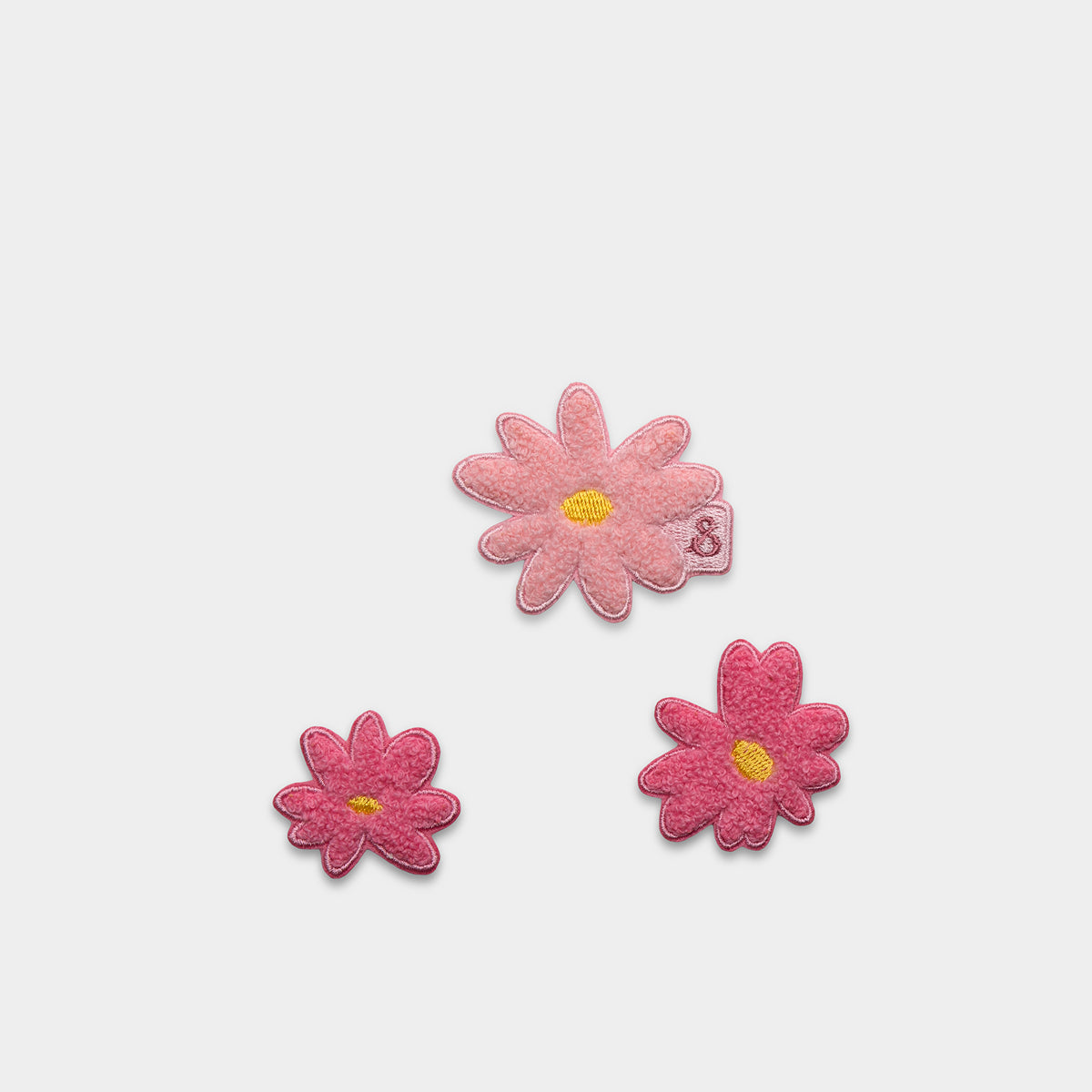 デイジーブローチセット ピンク