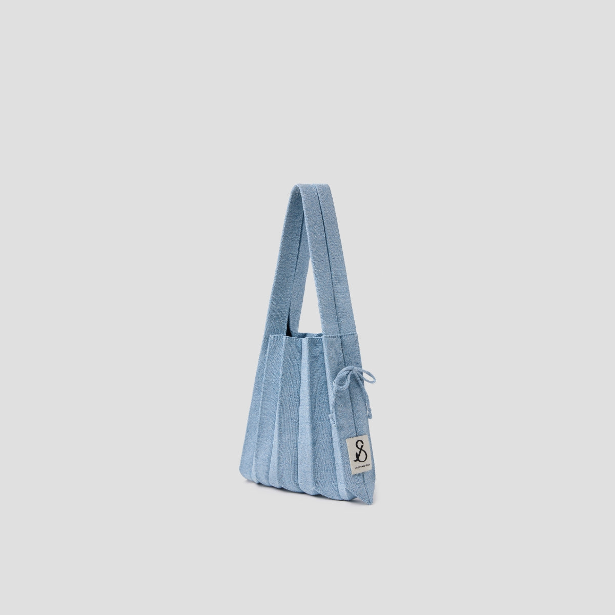 [予約販売/4月中旬発送] ラッキープリーツニットスターリー(S) フォグブルー