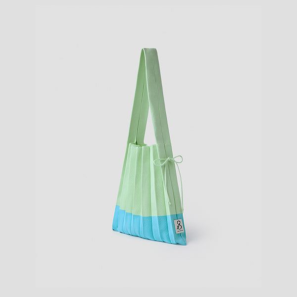[予約販売/4月中旬発送] ラッキープリーツニットミックス(M) ヴェニスグリーン