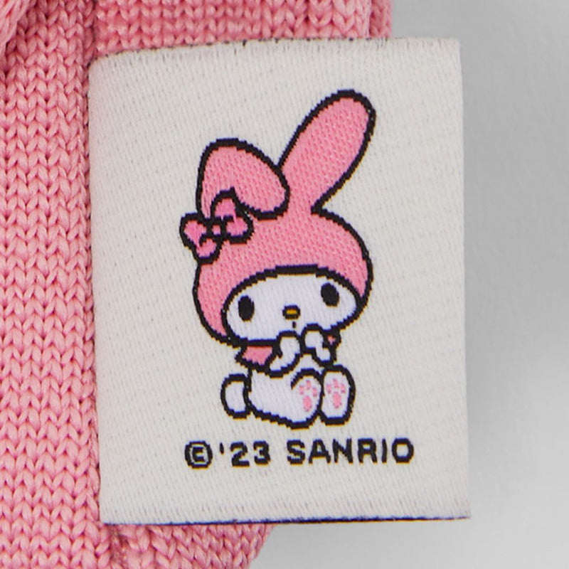 ラッキープリーツニットナノバッグ マイメロディ ブロッサムピンク