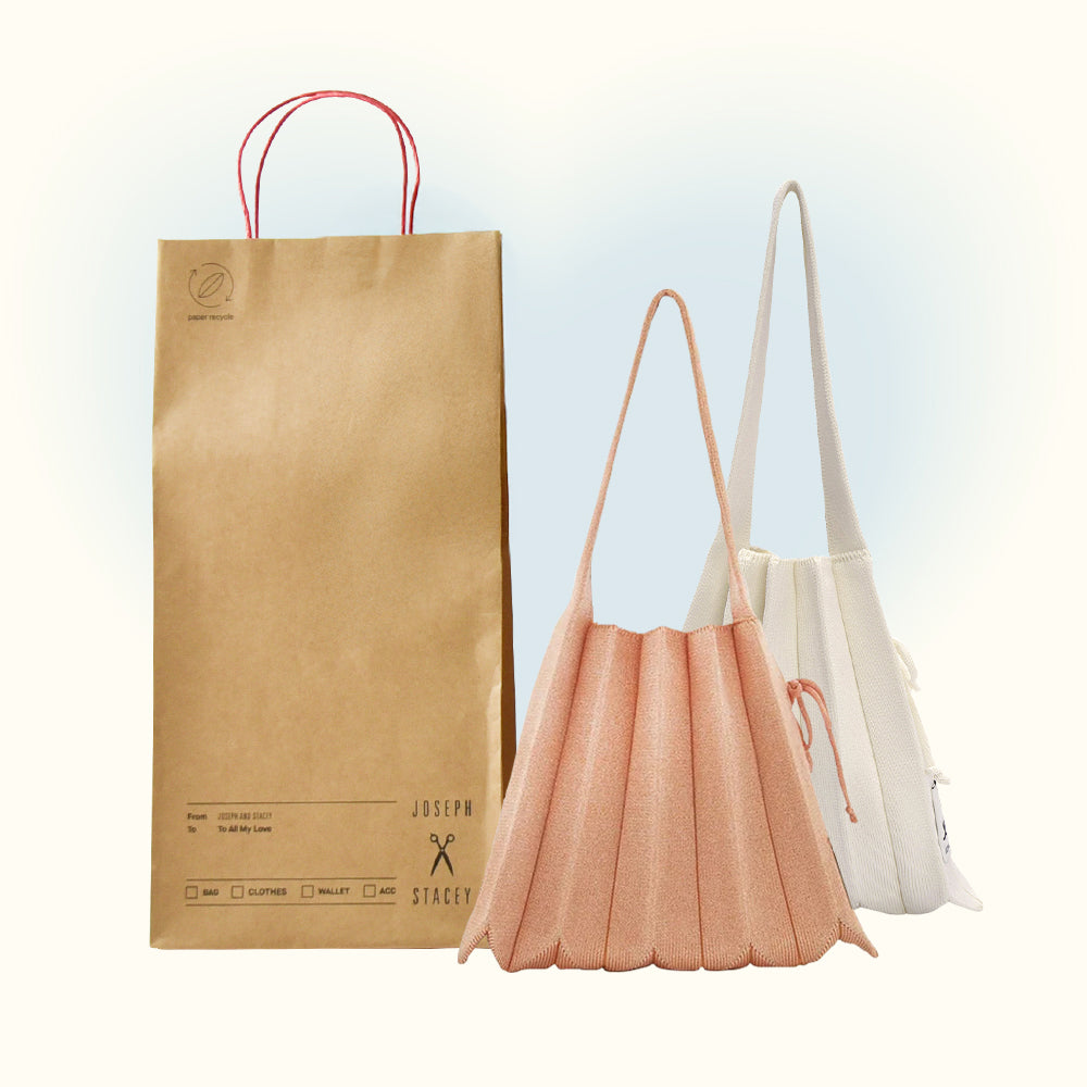 [Gift Set] ラッキープリーツニット S+S