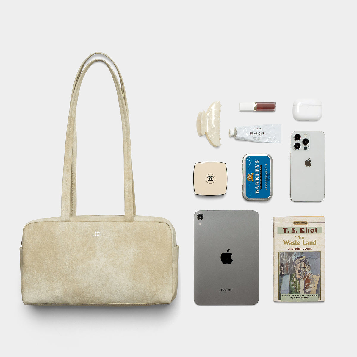 JAS Box Bag クリーム