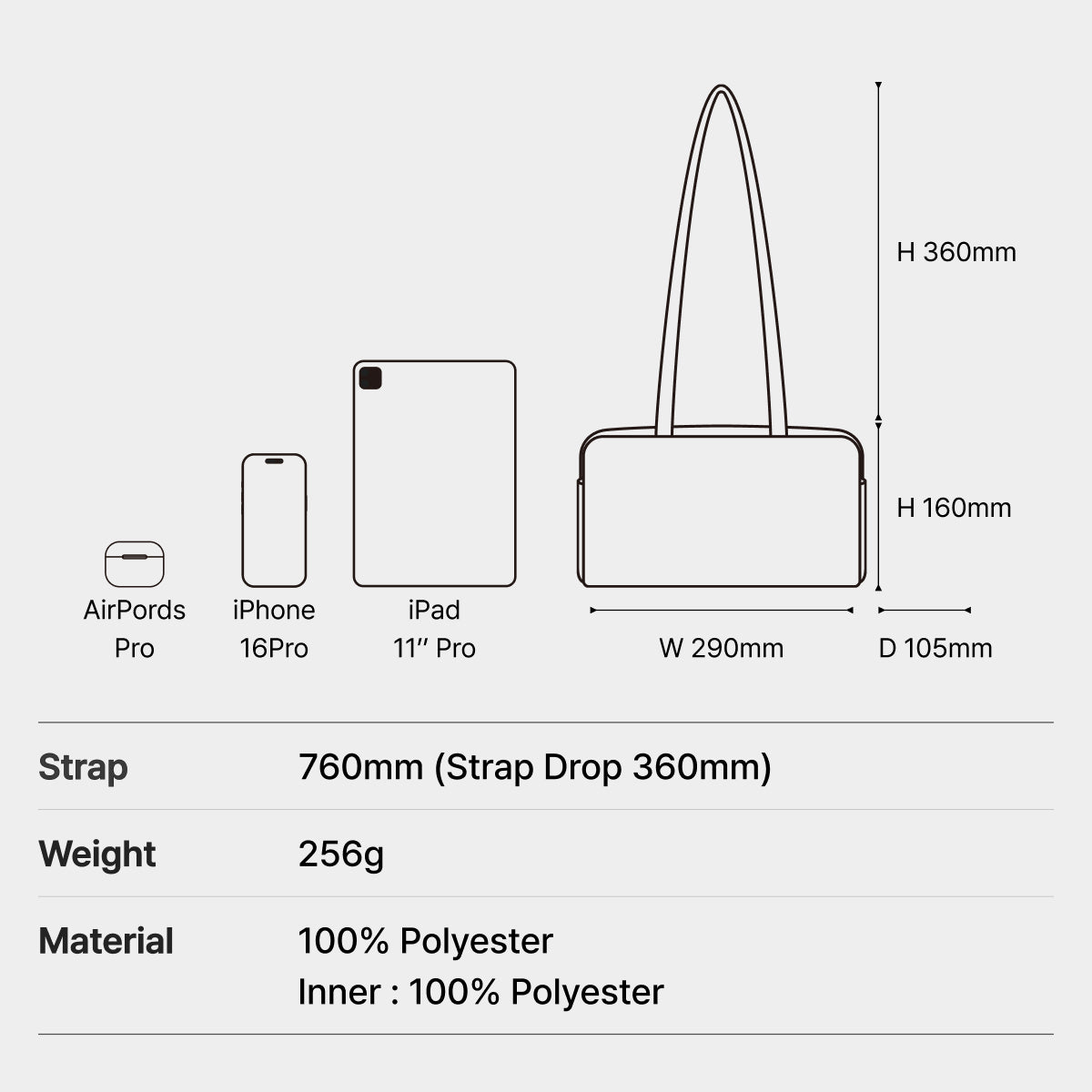 [セット] JAS Box Bag S レッド