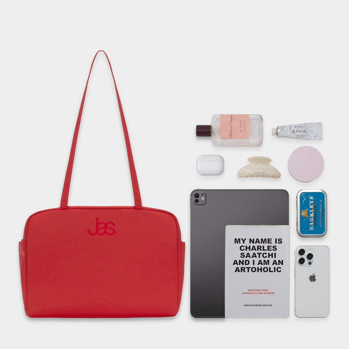 JAS Box Bag M レッド