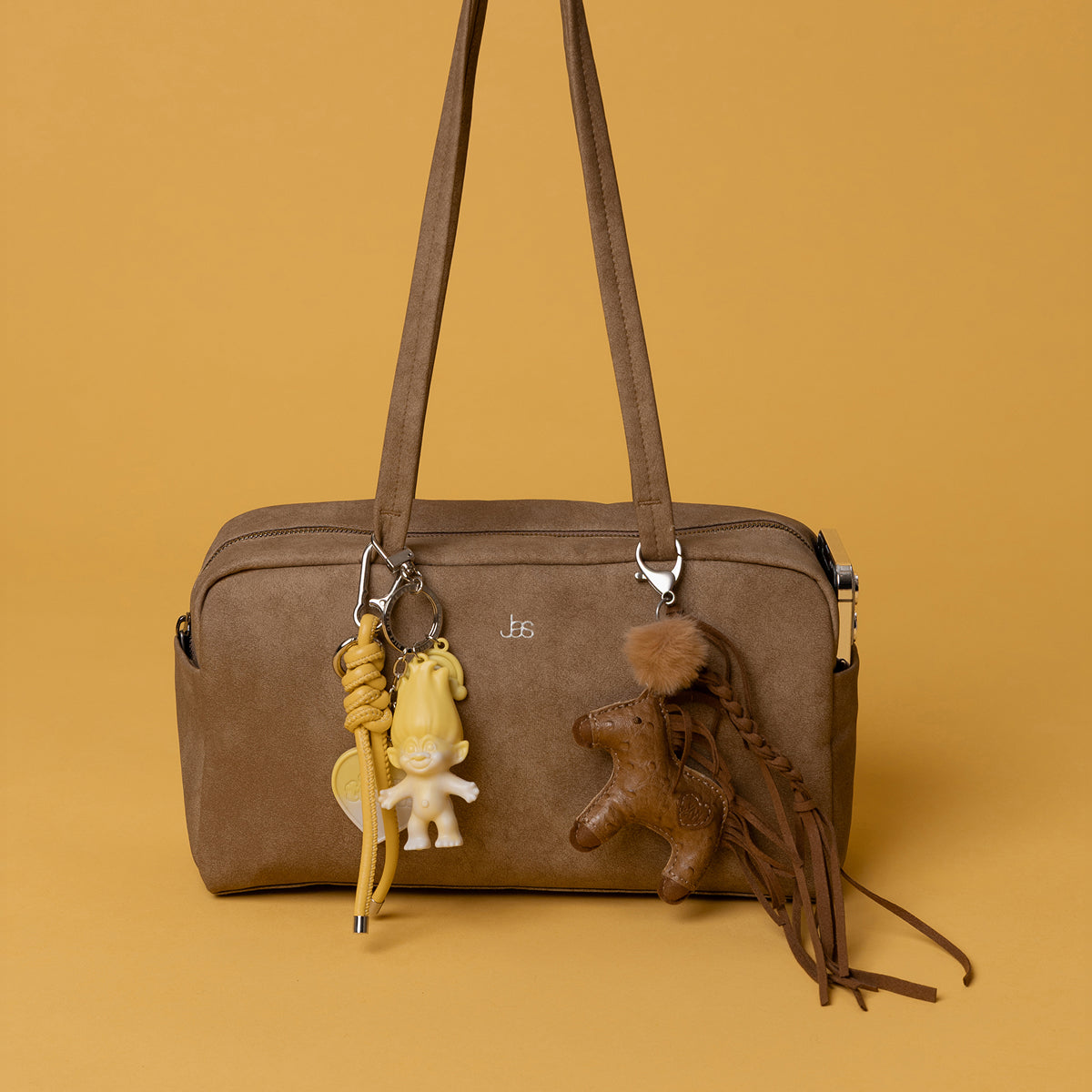 JAS Box Bag ラテ