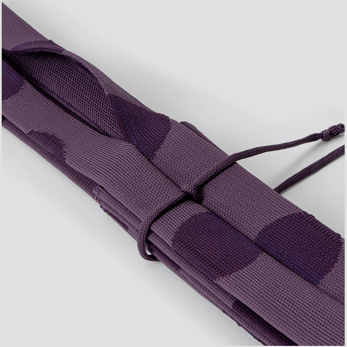 ラッキープリーツニット S ドット　グレープワイン